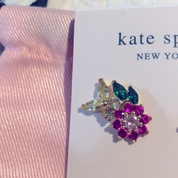 NWT Kate Spade ♠️ New Bloom floret earrings - Picture 3 of 4